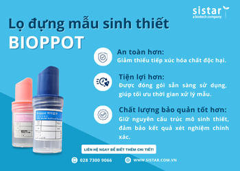 Lọ đựng mẫu sinh thiết BIOPPOT – Giải pháp an toàn và hiệu quả cho bảo quản mô sinh thiết