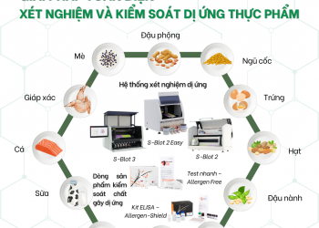 Dị ứng thực phẩm: Giải pháp toàn diện từ xét nghiệm đến kiểm soát