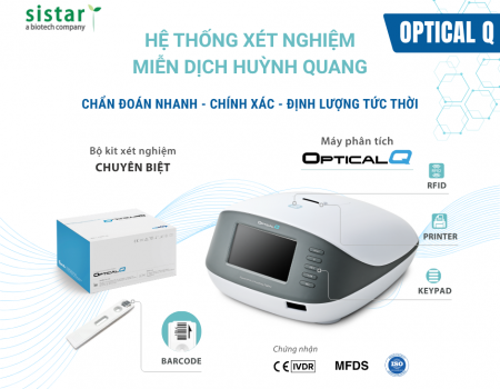 Máy Xét Nghiệm Miễn Dịch Huỳnh Quang OPTIBIO – Giải Pháp Phân Tích Nhanh, Chính Xác Cho Phòng Lab Hiện Đại